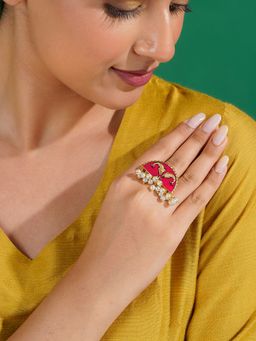 Teejh - Too Awesome for You Fuchsia Pink Ring