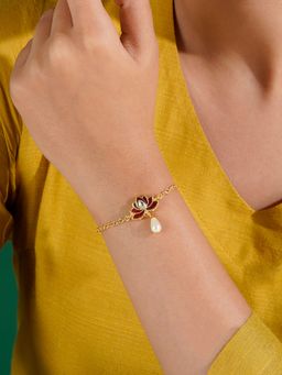 Teejh - Ohmygawd Maroon Bracelet