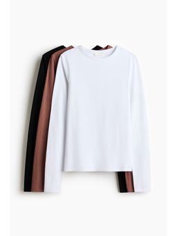 H&M - Women Pink 3-pack jersey tops