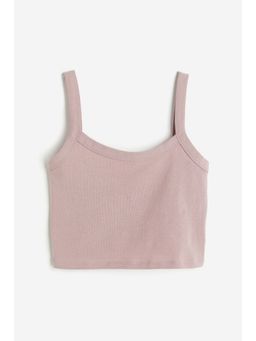 H&M - Women Pink Cropped strappy top