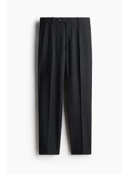 H&M - Men Black Regular Fit Suit trousers