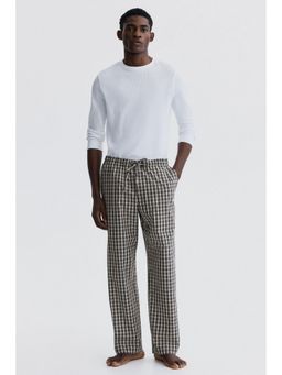 H&M - Men Multi-Color Relaxed Fit Poplin trousers