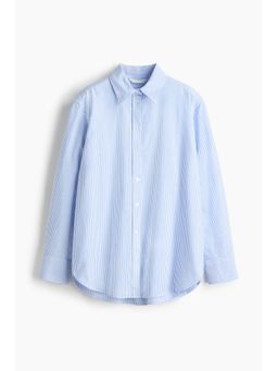 H&M - Women Blue Oxford shirt