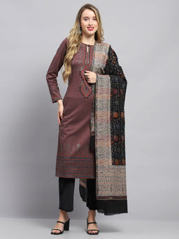 Monte Carlo - Womens Printed Black Shawl