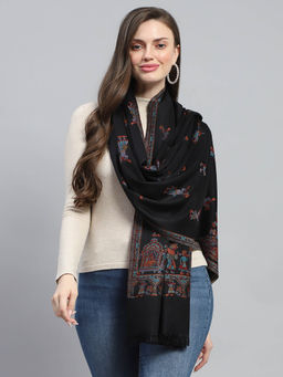 Monte Carlo - Womens Printed Multi-Color Stole