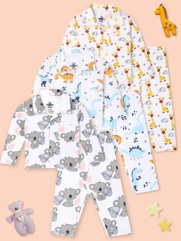 The Mom Store - Baby Shirt with Pyjamas - Option C (Set of 6)