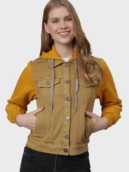 Campus Sutra - Multi-color Solid Jacket