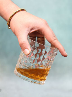 Smokey Cocktail - Triangle Whiskey Premium Glass (Pack of 6)