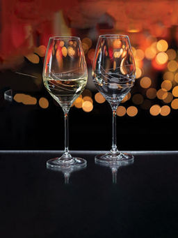 Dartington - Wine Glasses Glitz Crystal 330ml (Pack of 2)