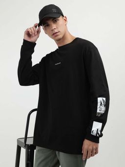 Calvin Klein - Black Relaxed Fit T-Shirt