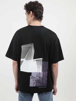 Calvin Klein - Black Oversized Fit T-Shirt