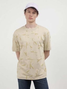 Calvin Klein - Beige Regular Fit T-Shirt