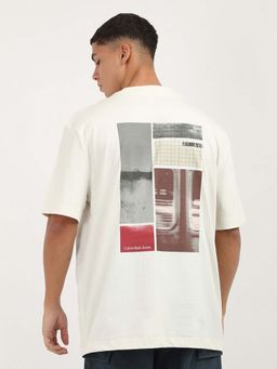 Calvin Klein - Off-White Relaxed Fit T-Shirt