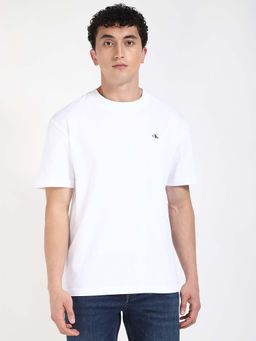 Calvin Klein - White Relaxed Fit T-Shirt