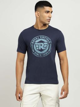 Royal Enfield - Stamp Blue T-Shirt