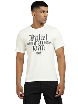 Royal Enfield - Bullet Meri Jaan White T-Shirt