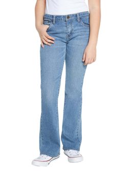 Levi's - Girls Blue Solid Classic Jeans