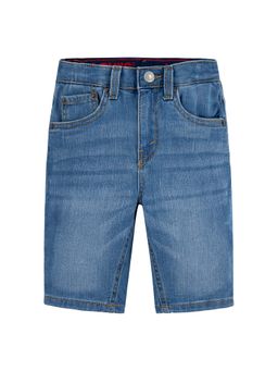 Levi's - Boys Blue Solid Slim Fit Shorts
