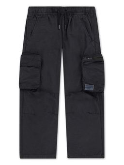 Levi's - Boys Black Solid Parachute Cargo