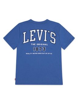 Levi's - Boys Blue Typography Printed T-shirt