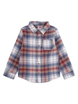 Levi's - Boys Multi-Color Checks Printed Shirt