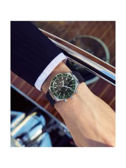 Timex - Q Round 40Mm Black Dial Analog Men Watch (Tw2Y56100Uj) (M)