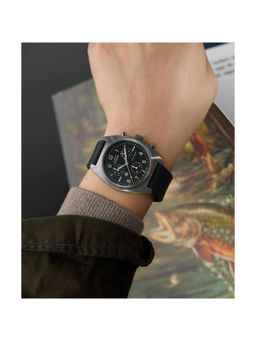 Timex - Expedition Tonneau 41Mm Black Dial Analog Men Watch (Tw2Y61000Uj) (M)