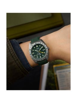 Timex - Expedition Tonneau 41Mm Green Dial Mechanical Automatic Men Watch (Tw2Y63400Uj) (M)