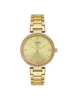 Timex - Trendline Round 35Mm Red Dial Analog Women Watch (Twel18732) (M)
