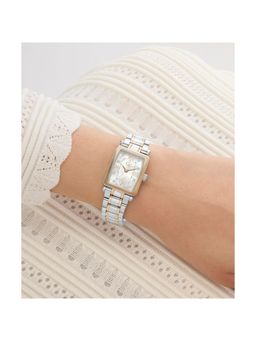 GC - Collection Rectangle 21Mm White Dial Analog Women Watch (Z71001L1) (M)