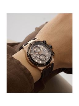 GC - Collection Round 44Mm Beige Dial Analog Men Watch (Z76004G7) (M)