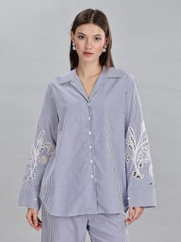 Tommy Hilfiger - Relaxed Fit Cotton Collar Shirt