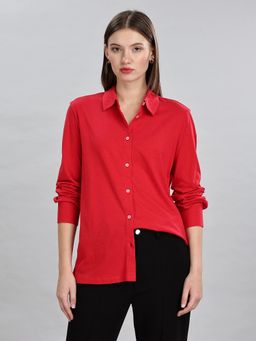 Tommy Hilfiger - Regular Fit Cotton Collar Shirt