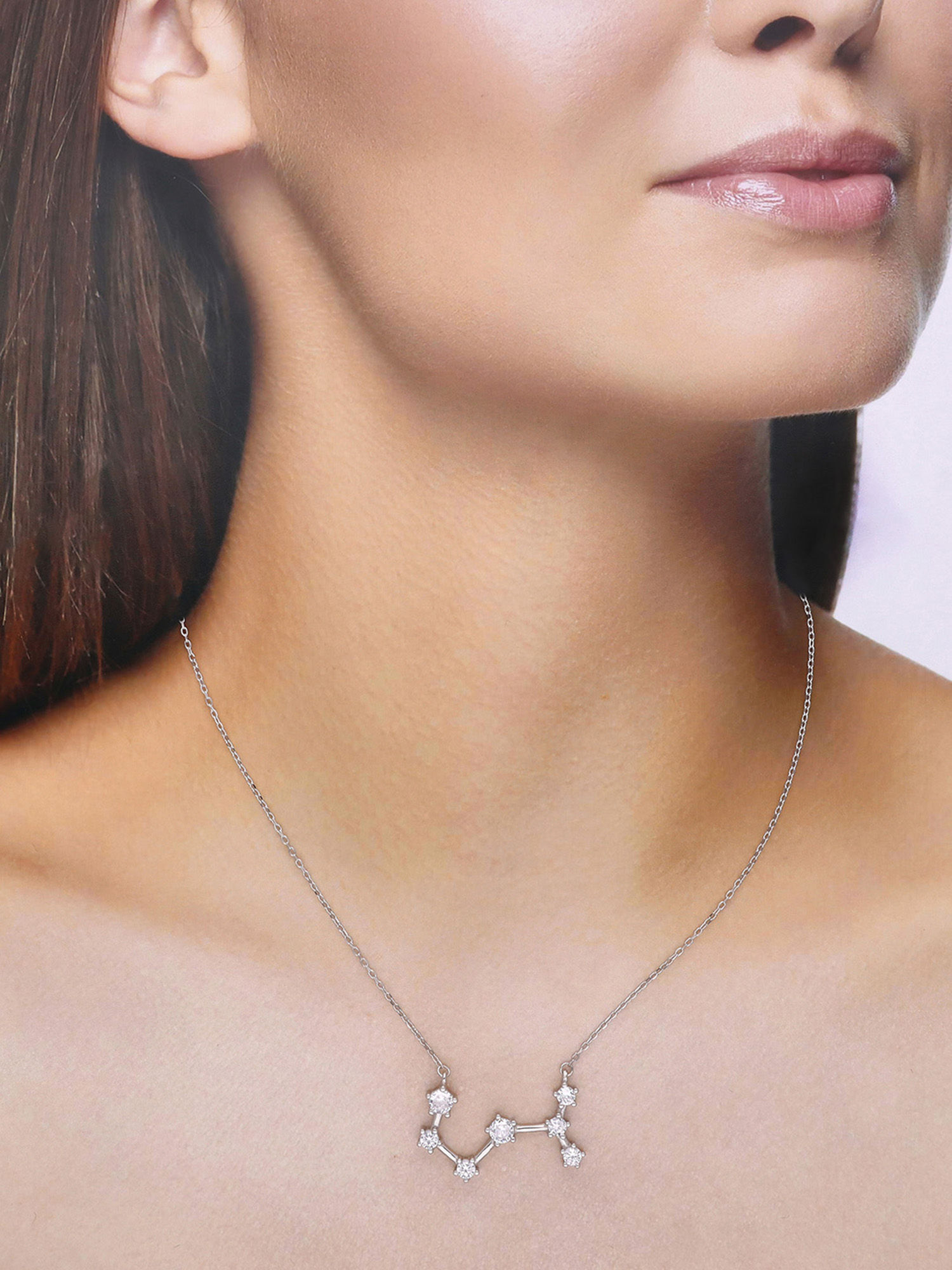 【最終値下】VIRGO４cerberus necklace Buy Kai Jewel Sterling Silver Minimalistic Scorpio Zodiac Zirconia
