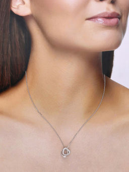 Kai Jewel - Sterling Silver A Hearty Circle Of Love Casual Chain Necklace