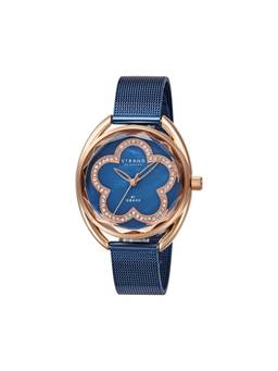 Strand by Obaku - Rose Ocean Quartz Mop Oval Crystal Dial Womens Watch S734LXVLML