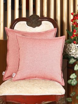 Sivya by Home - Plain Cotton Cushion Covers Pack of 2