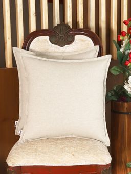 Sivya by Home - Plain Cotton Cushion Covers Pack of 2