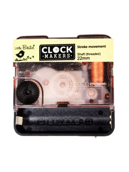 Little Birdie - Clock Movement Strock Screw Size 22Mm Black