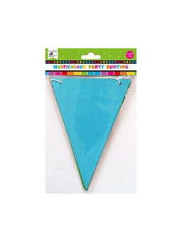 Little Birdie - Multicolour Party Bunting 15Pc 1 and 4M Thread Multi-Color