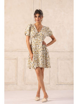June 9 Clothing - Ditsy Floral Print Mini Dress