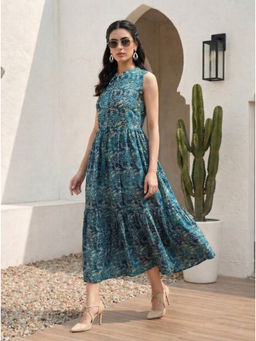 Mamicha - Teal Myra Dress
