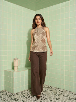 Mamicha - Brown Tara Top