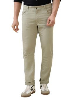 ColorPlus - Regular Fit Medium Green Trouser