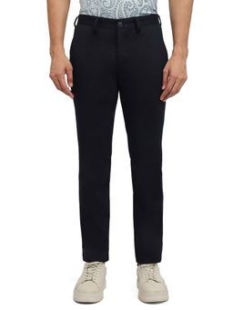 Park Avenue - Slim Fit Fancy Blue Trouser