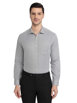 Park Avenue - Regular Fit Medium Grey Shirt