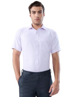 Park Avenue - Regular Fit Light Violet Shirt