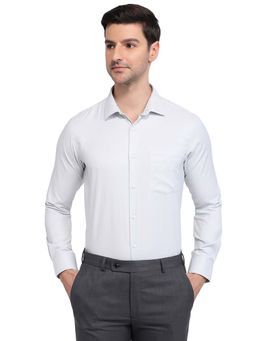 Park Avenue - Slim Fit Medium Grey Shirt