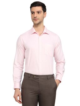 Park Avenue - Slim Fit Structure Light Pink Shirt