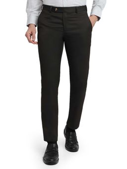 Park Avenue - Slim Fit Dark Brown Trouser